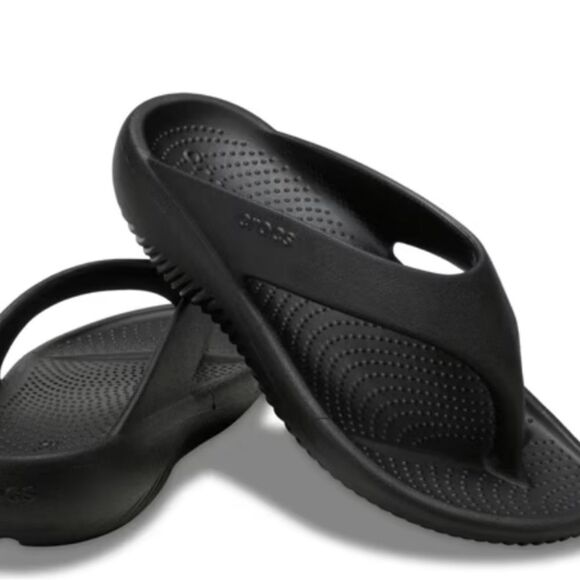 CROCS Shoes - CROCS Mellow Recovery Flip-Flop Sandal-‎ Black